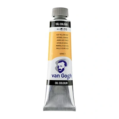 Image de Van Gogh Couleurs à l&#039;huile, Tube 40ml, Jaune azo foncé 270