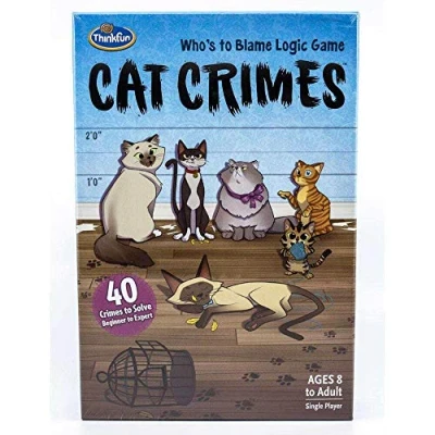 Image de Ravensburger Thinkfun Cat Crimes Who&#039;s to Blame Logic Game