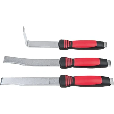 Image de KS Tools 162.0215 Jeu de 3 burins carrossier extra plats Pour séparer les éléments soudés