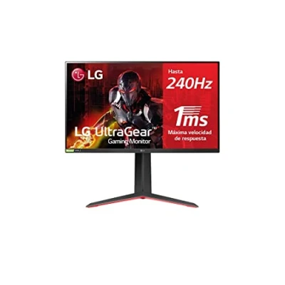 Image de LG Ultragear 27GP750 B Moniteur 27 Pouces, 240Hz, 1 ms, 1000:1, 400nit, DCI P3 98%, 16:9, HDMI, DisplayPort, Black, Power Class F