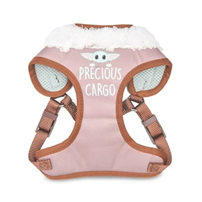 Image de Star Wars for Pets The Mandalorian: Child Dog Harness Medium (M) Small Mandalorian Grogu Harnais pour Chiens Pet Harness, de Taille Moyenne