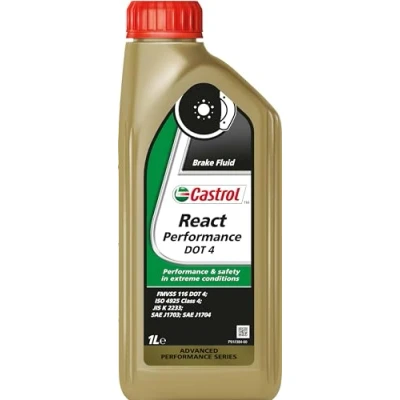 Image de Liquide de frein Castrol Dot 4 React Performance