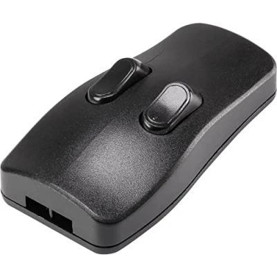 Image de TRU COMPONENTS 98001c410 Interrupteur pour câble souple noir 2 x Off/On A 1 pc(s)