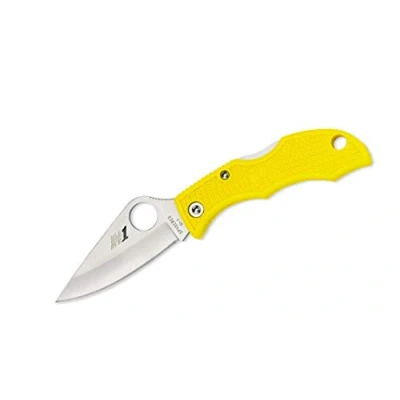 Image de Spyderco LYLP3 Couteau de Poche Ladybug Salt Yellow Jaune