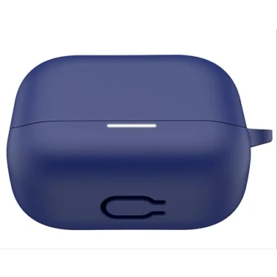 Image de GIOPUEY Étuis Compatible avec Anker Soundcore K20i, Coque Silicone, Poids léger, Antichoc, Portable Bleu foncé