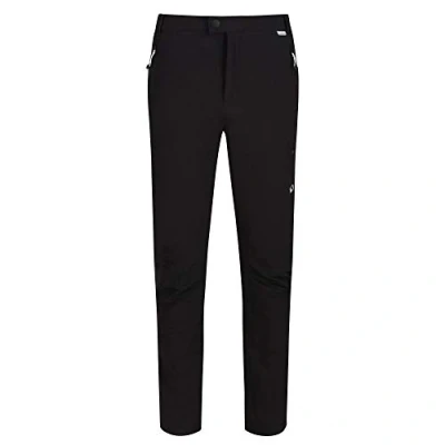 Image de Regatta Pantalon d&#039;hiver Highton Isoflex Durable Hydrofuge Chaud au Toucher Doublure de Protection UV Homme, Noir, 32W / 30L