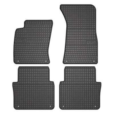 Image de FROGUM 547761 Ensemble de tapis sol Caoutchouc avant et arrière 4 noir Sur mesure