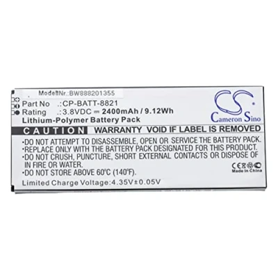 Image de vhbw Batterie Compatible avec Cisco CP 8821 K9 BUN téléphone Portable (2400mAh, 3,8V, Li polymère)
