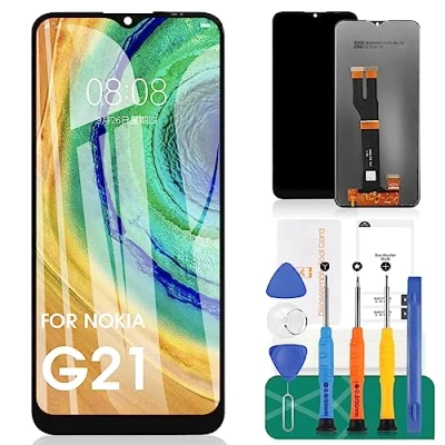 Image de pour Le Remplacement de l&#039;écran Nokia G21 LCD G11 l&#039;assemblage du numériseur d&#039;écran Tactile Kits réparation TA 1418 (Noir)
