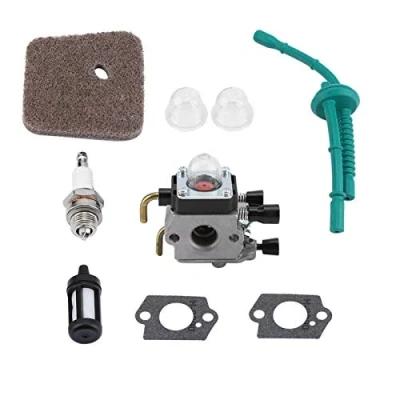 Image de Carburateur Debroussailleuse,Carburateur De Débroussailleuse, Utilisé Pour Le Fs55 Fs55r Fs55rc Fs38 Km55 Hl45 Km55r, Pièces Tondeuse À Gazon