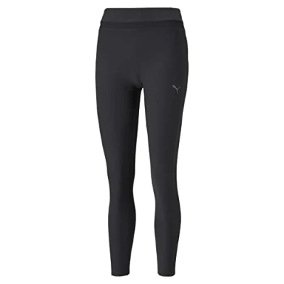 Image de PUMA Studio Yogini Collant de Luxe en Maille 7/8 Femme, Noir, L