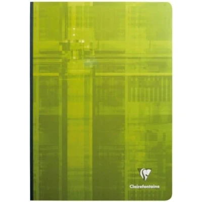 Image de Clairefontaine 69142C Un Cahier Brochure Dos Toilé A4 21x29,7 cm 192 Pages Petits Carreaux Papier Blanc 90 g Couverture Carte Pelliculée Couleur Aléatoire