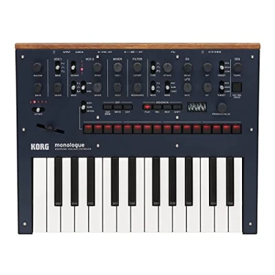 Image de Korg Monologue Monophonic Analogue Synthesiser Dark Blue