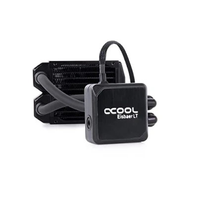 Image de Alphacool Eisbaer LT92 CPU Processeur Refroidisseur de liquide tout en un Noir 1 pièce(s) Neuf