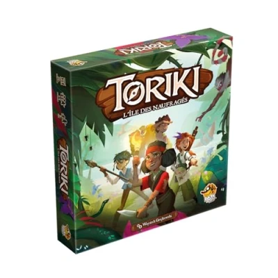 Image de Lucky Duck Games Toriki L&#039; Ile des Naufragés Jeu de Société 1 à 4 Joueurs A Partir 8 Ans Version Française