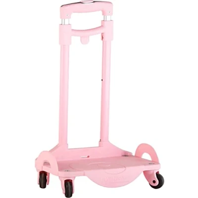 Image de TOYBAGS Chariot 360 Multidirectionnel 4 Roues Rose Amovible, Scolaire Mixte Enfant, Multicolore, L