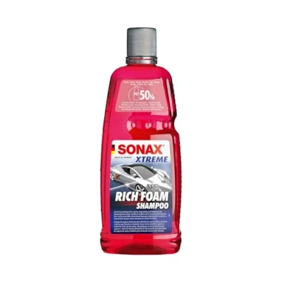 Image de SONAX Xtreme Rich Foam Shampoo (1 Litre) Formule de Mousse Active Dense et Intense Qui dissout Les saletés Réf: 02483000