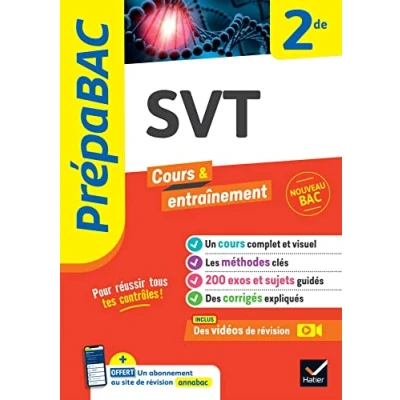 Image de Prépabac SVT 2de: nouveau programme de Seconde Livre d’occasion Correct