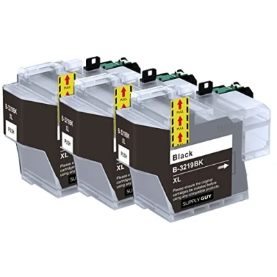 Image de Supply Guy 3 XL Cartouches Compatible avec Brother LC 3219 Noir pour MFC J5330dw J5335dw J5335dwf J5730dw J5930dw J6530dw J6535dw J6930dw J6935dw J6935dwf