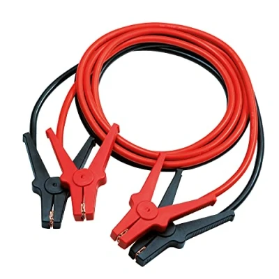 Image de AEG Câble d&#039;aide au démarrage SP 25 « Alu Tec », pour batteries 12 et 24 V, dans un sac de rangement, conforme à la norme DIN 72553