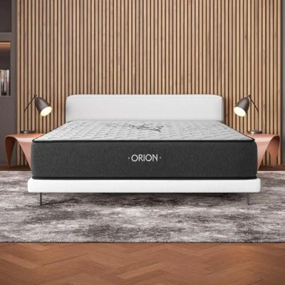 Image de COSMOS Matelas 160x200 cm Orion Épais 30 Mousse à mémoire de Forme et Blue Latex Confort Ferme 7 Zones Réversible Hypoallergénique Durable Couchage Indépendant Respirant