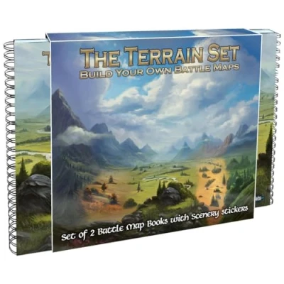 Image de Loke Battlemats The Terrain Set Build Your Own Battle Map Kit RPG Accessory Ages 14+ English