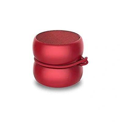 Image de Xoopar Mini Enceinte Bluetooth Ultra Compact Yoyo Speaker Haut Parleur Puissant de 3 Watts Parleurs Nomade avec 4 Heures d&#039;Autonomie Format Petite Taille Cm (Rouge)