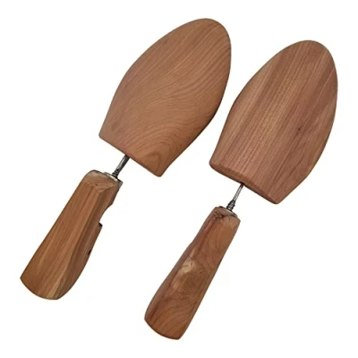 Image de nico Cedar Individual Embauchoirs à chaussures pour homme et femme, rouge/marron, 46 48