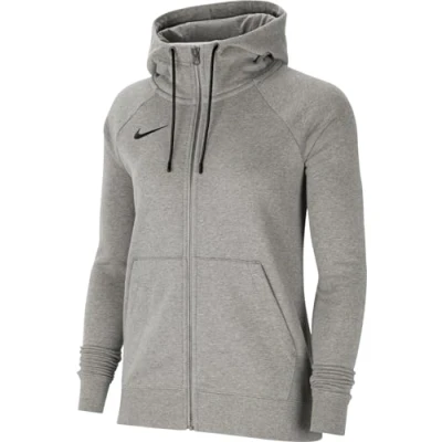 Image de Nike Performance W NK FLC PARK20 FZ Hoodie Sweat zippé, Femme, Taille: XL, Dark grey heather / black