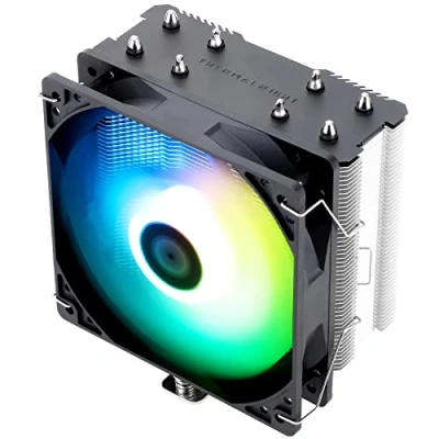 Image de Thermalright Assassin x 120R SE V2 Refroidisseur de processeur, 4 6 mm, PWM Quiet Fan 120 mm avec roulement S FDB, technologie AGHP, pour AMD AM4 AM5/Intel 1700/1150/1151/1200(AX120R V2)
