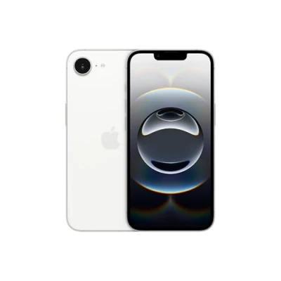Image de Apple iPhone 16e, 128 Go, Blanc (Reconditionné)