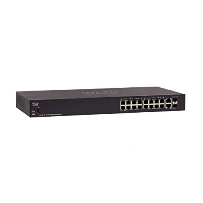 Image de Cisco SG250 18 Géré L2/L3 Gigabit Ethernet (10/100/1000) 1U Noir Neuf
