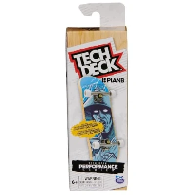 Image de Spin Master Tech Deck performance Series Planche à doigts en bois véritable de qualité supérieure avec bande antidérapante mousse, douce grâce aux roulettes souples, partir 6 ans