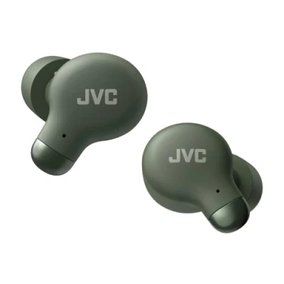 Image de JVC True Wireless Headphones avec réduction de Bruit, Confortables et Design Embouts en Mousse à mémoire Forme, 3 Modes sonores, Bluetooth 5.3, Autonomie Batterie 28H, HA Z250T G (Vert)