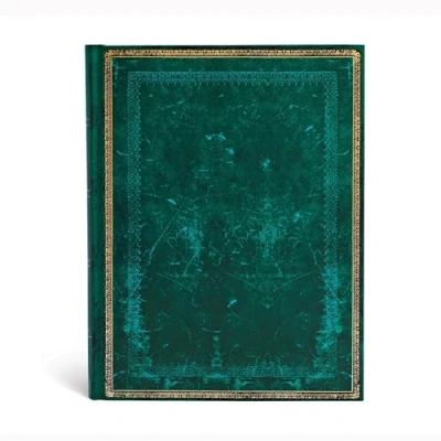 Image de Carnet PAPERBLANKS ligné Ultra 180x230mm Reliure Classique à l&#039; Ancienne série Vert Viridian
