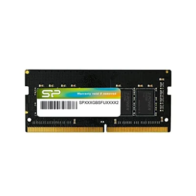 Image de Silicon Power SU016GBSFU320F02AB Mémoire vive DDR4 16 Go 3200 MHz (PC4 25600) CL22 SODIMM 260 broches 1,2 V Non ECC pour ordinateur portable