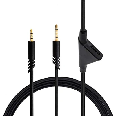 Image de câble Audio de Remplacement A10 A30 A40 pour Astro A40, Casque 2M Cordon auxiliaire contrôle du Volume