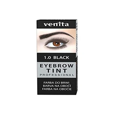 Image de Venita Eyebrow Tint Teinture pour sourcils 1.0 Noir 15 ml