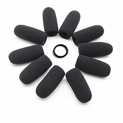 Image de Housses de rechange en mousse pour microphone casque d’aviation David Clark M 4/M 7