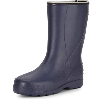 Image de Ladeheid EVA Bottes de Pluie en Caoutchouc Femme LADW005 (Bleu Marine 9482, 38 EU)