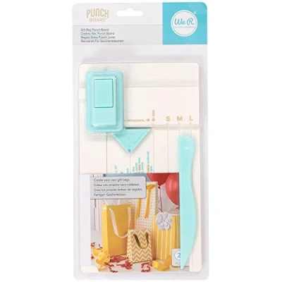 Image de We R Memory Keepers WR71333 3 Sac de cadeau Punch Board Coloris aléatoire