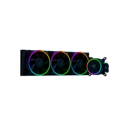 Image de Razer Hanbo Chroma (240mm) Refroidisseur de Liquide aRGB Tout en Un (Design AIO Ultime, Ventilateurs Silencieux et puissants, Refroidissement Silencieux, Support PWM)