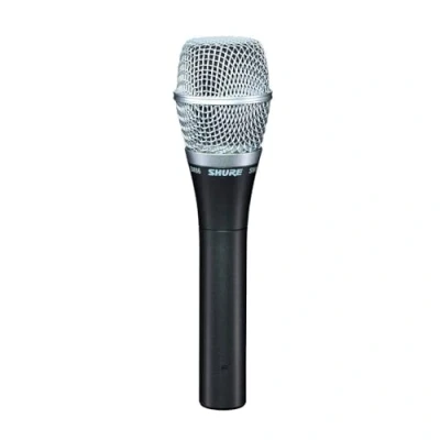 Image de Shure Sm86 Lc Microphone Voix Cardioïde à Condensateur pour Une Utilisation Professionnelle en Direct Sur Scène ; Qualité Studio avec Fabrication Résister Aux Rigueurs des Rotations