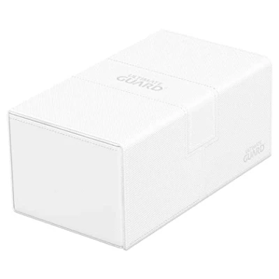 Image de Ultimate Guard Twin Flip`n`Tray 200+ XenoSkin Monocolor Blanc