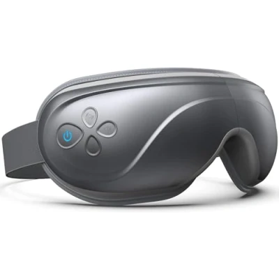 Image de RENPHO Eyeris 2 amélioré masseur oculaire avec chaleur, vibrations compressions, 5 modes, Masque de massage rechargeable pour les yeux secs, poches sous yeux, cernes