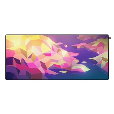 Image de CHERRY XTRFY GP5, Tapis de Souris Jeu XL (920 x 400 3 mm), Speed Pad Lisse pour la Précision, Bords Cousus, Antidérapant, Lavable en Machine, Litus Pink