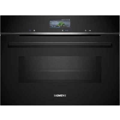 Image de SIEMENS Four encastrable pyrolyse CM776G1B1, IQ700, Combiné compact