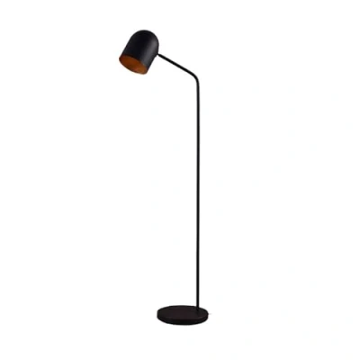 Image de Lindby Lampadaire Morik (Moderne) en Noir Métal e. a. pour Salon &amp; Salle à manger (1 lampe,à E27), Sur Pied, Lampe a de Sol
