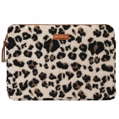 Image de Selencia Pochette ordinateur Teddy 15 16 pouces Leopard Neuf