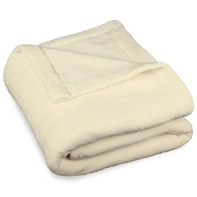 Image de CelinaTex Couverture Moelleuse XXL 220 x 240 cm crème Blanc canapé Chaud Salon Douce Microfibre Polaire Oeko TEX Montreal